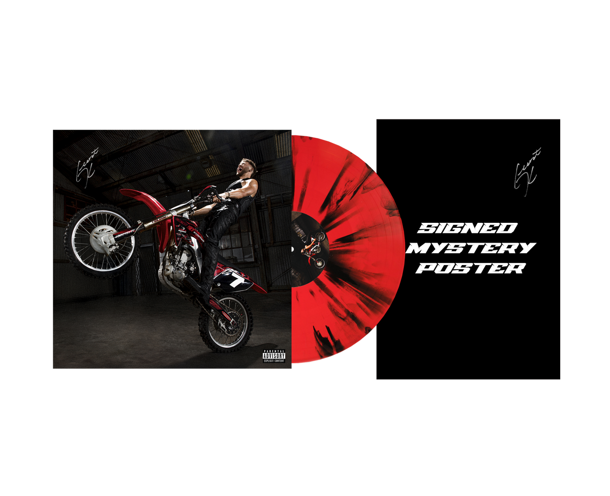 GOOD LUCK GETTING OVER ME - Vinyl + Poster Bundle (Signed)