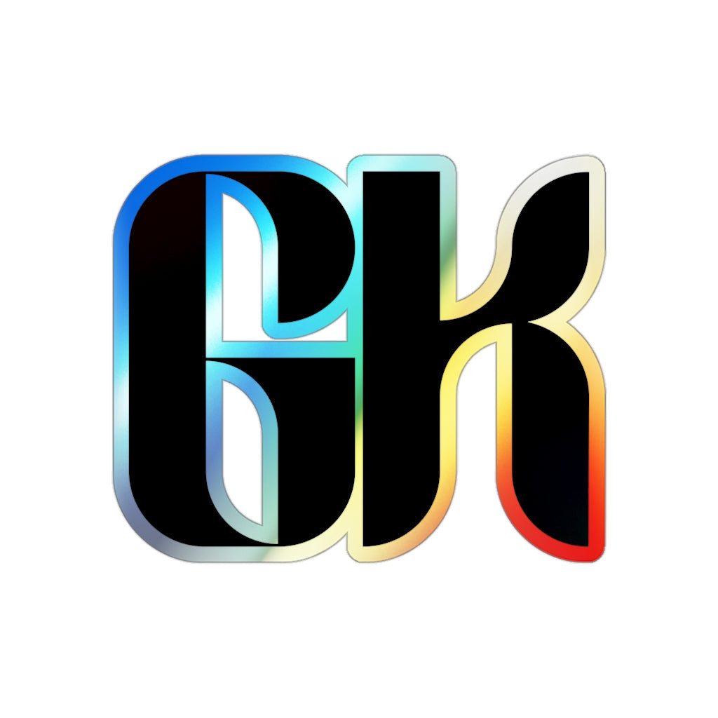 GK Holographic Sticker