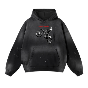 GOOD LUCK GETTING OVE ME,Hoodie,Moto