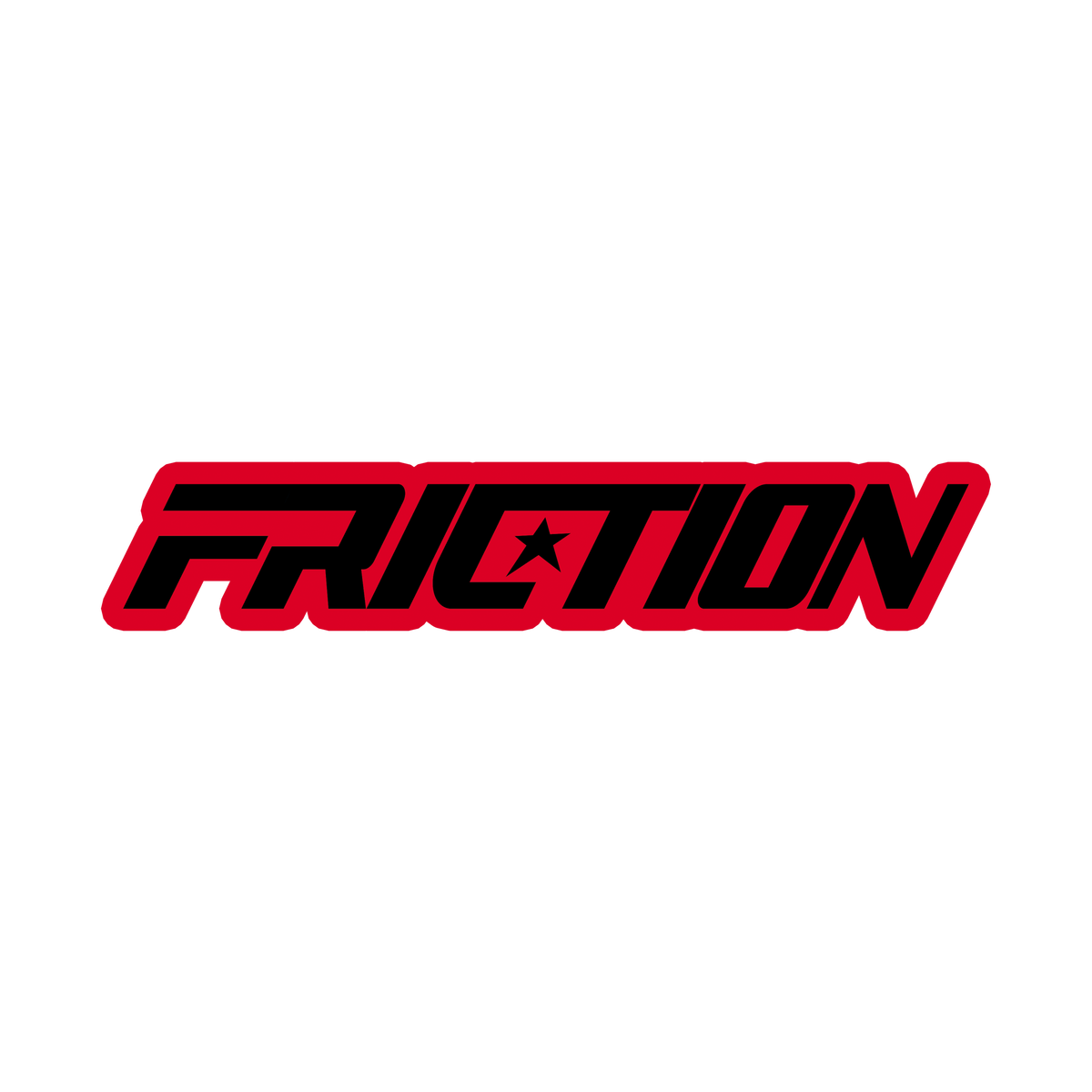 FRICTION Sticker