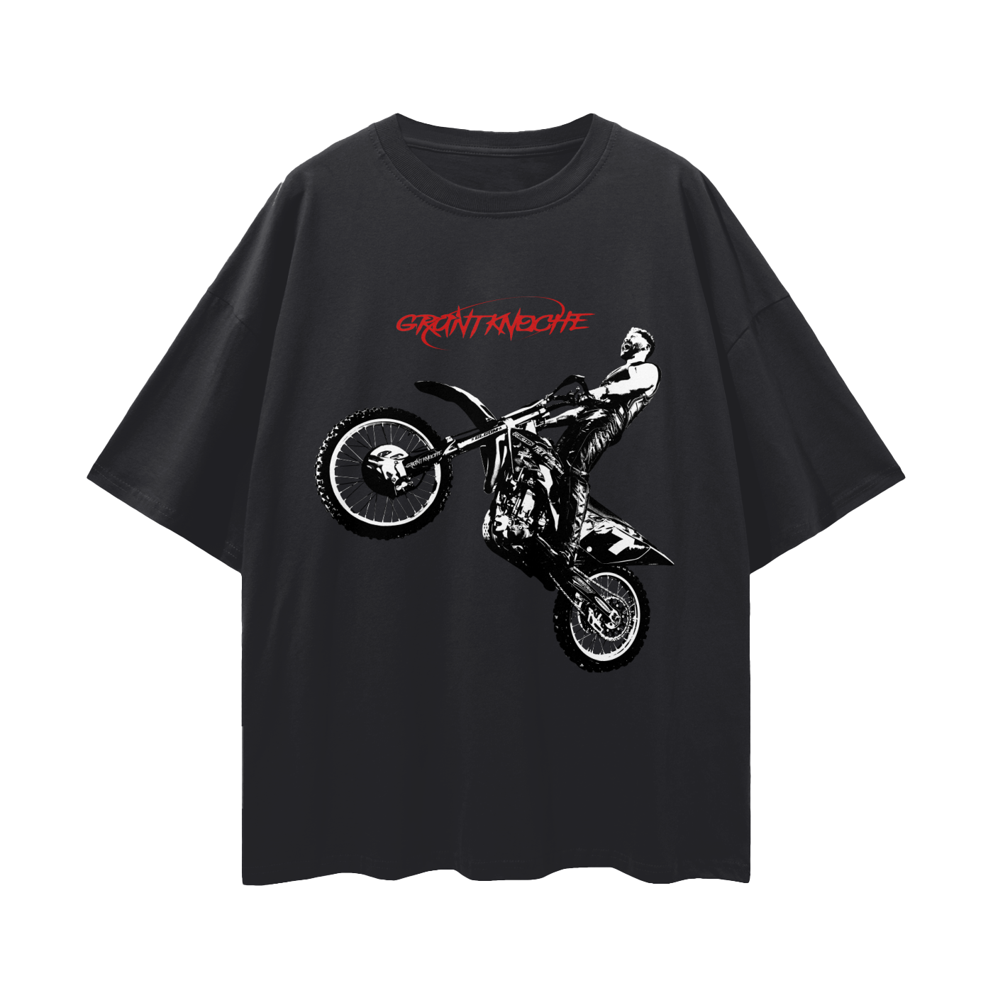 GRANT KNOCHE Moto Tee - Black