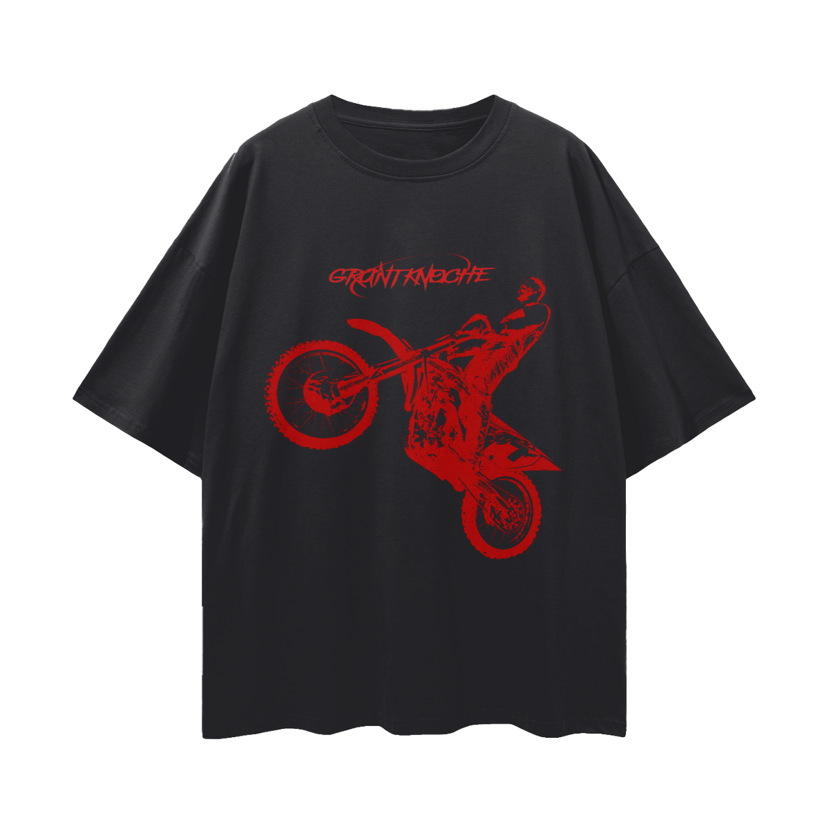 GRANT KNOCHE Red Moto Tee