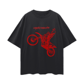 GRANT KNOCHE Red Moto Tee