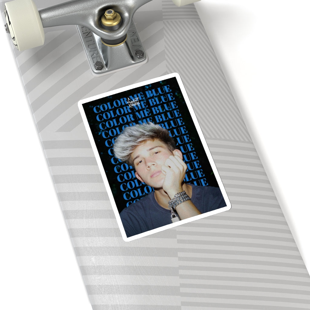 COLOR ME BLUE Sticker