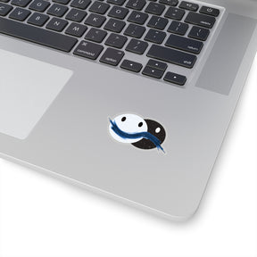 COLOR ME BLUE Happy/Sad Face Sticker