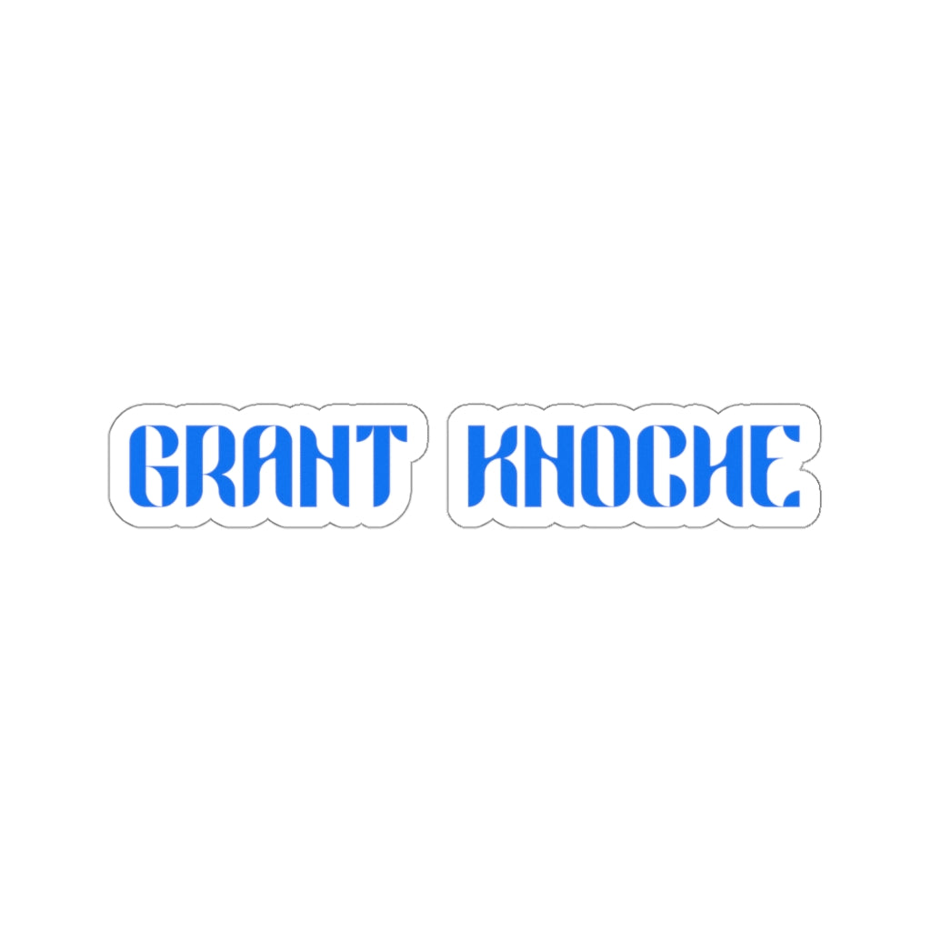 Grant Knoche Logo Sticker
